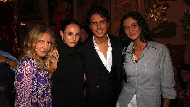 Teresa de la Cierva, Rochi Laffón, Andrés Roca y Victoria de Marichalar