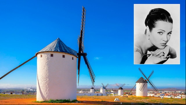 Molinos de Campo de Criptana y Sara Montiel, Ciudad Real