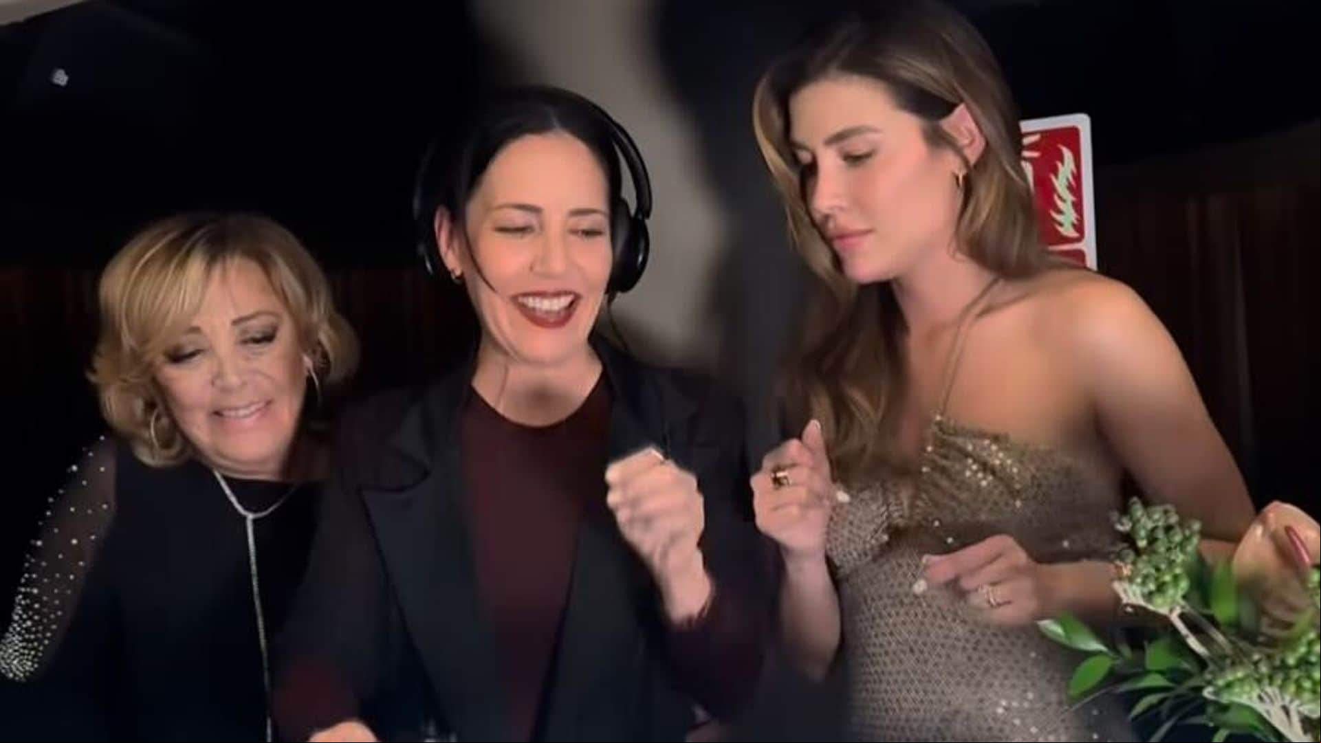 Michelle Salas vuelve a México y se reencuentra con Stephanie Salas y Sylvia Pasquel