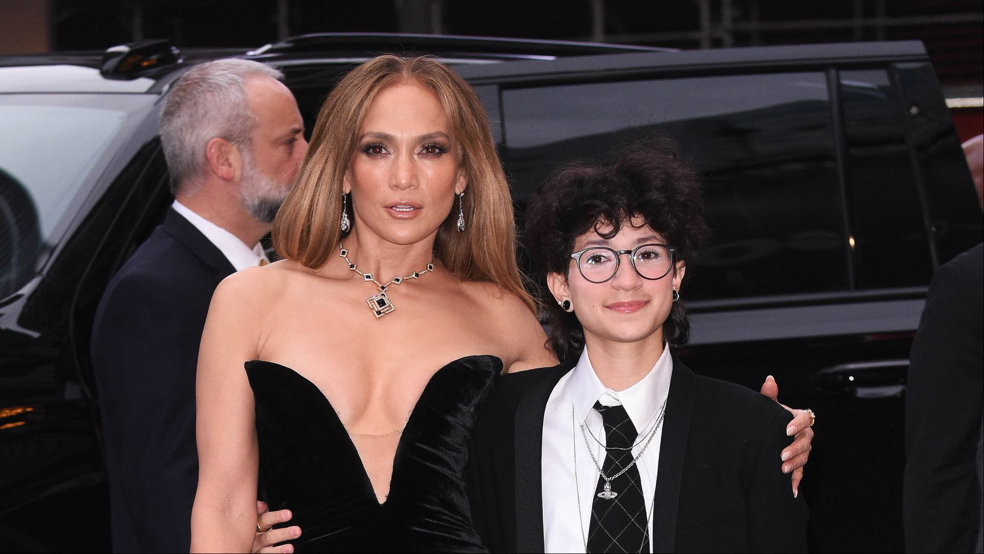 Jennifer Lopez y Emme, las mejores fans de George Clooney en su debut en Broadway