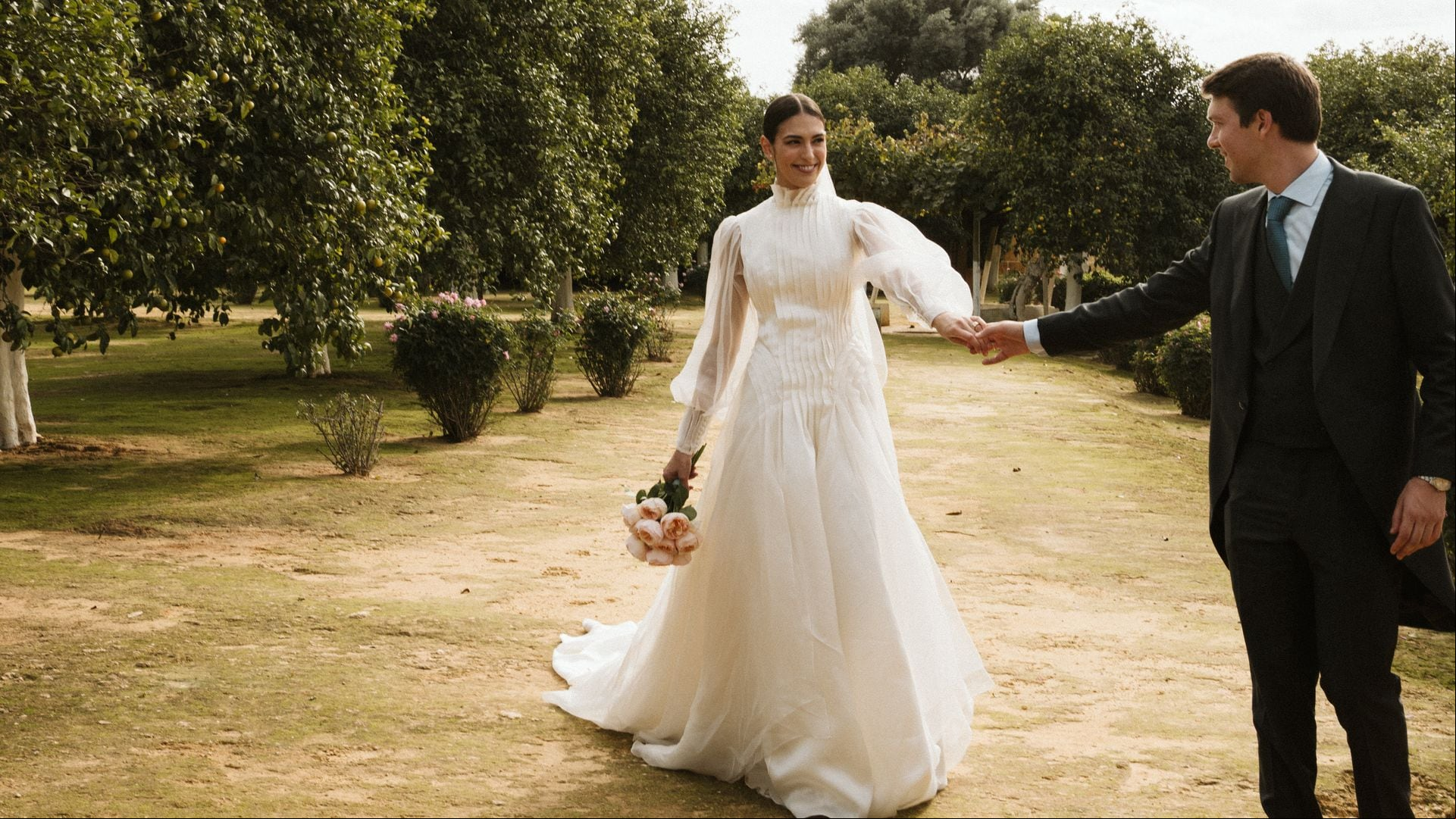 El secreto de Ana: la novia sevillana que escondía bajo su vestido una falda de encaje francés