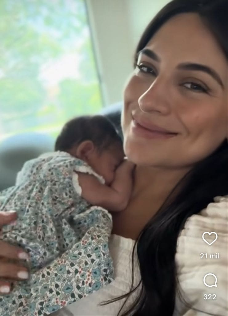 Ana Brenda Contreras compartió varias imágenes del festejo de Aria.