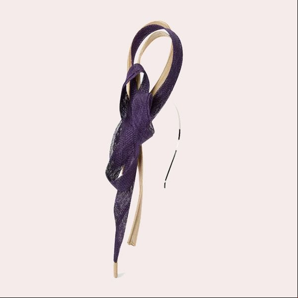 Tocado diadema con baguette