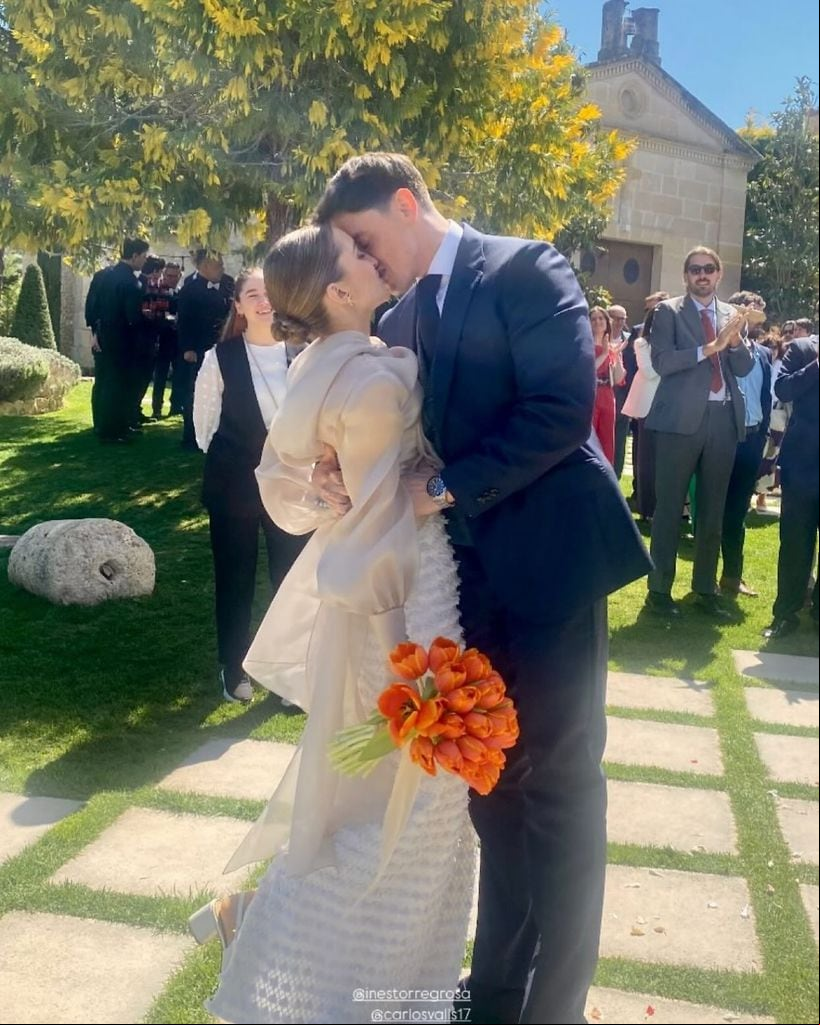 Ramos de novia naranja tulipanes