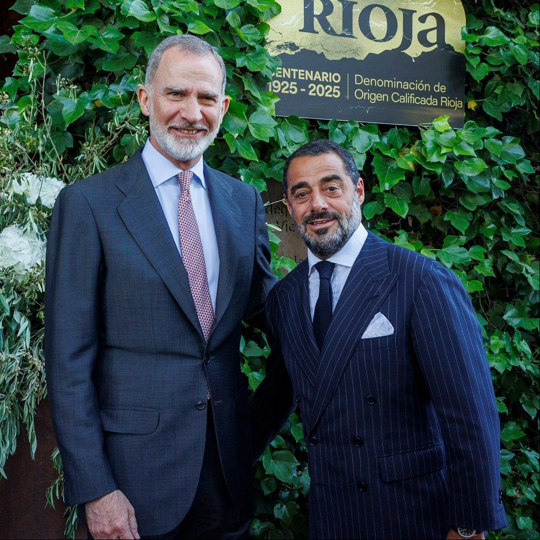 El Rey Felipe VI preside 100 años de Rioja en las emblemáticas bodegas Marqués de Murrieta y Marqués de Riscal