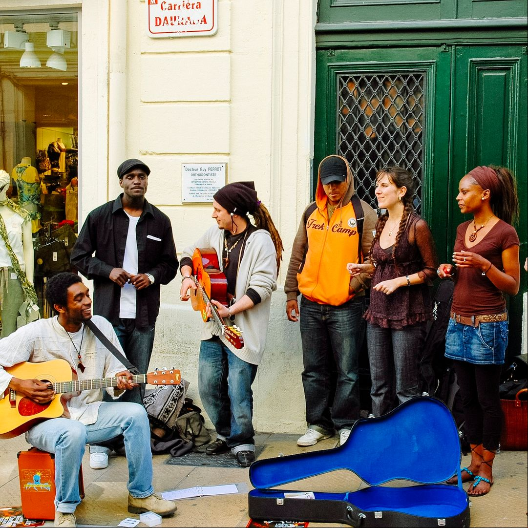 Ambiente de Montpellier, Francia