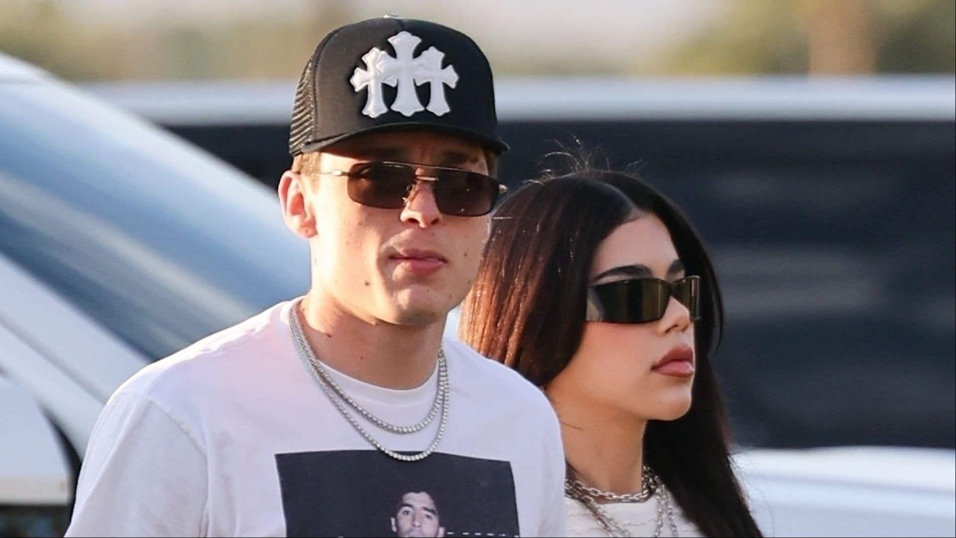 Peso Pluma and Kenia OS serve Mexican power couple vibes before his Coachella surprise with Junior H